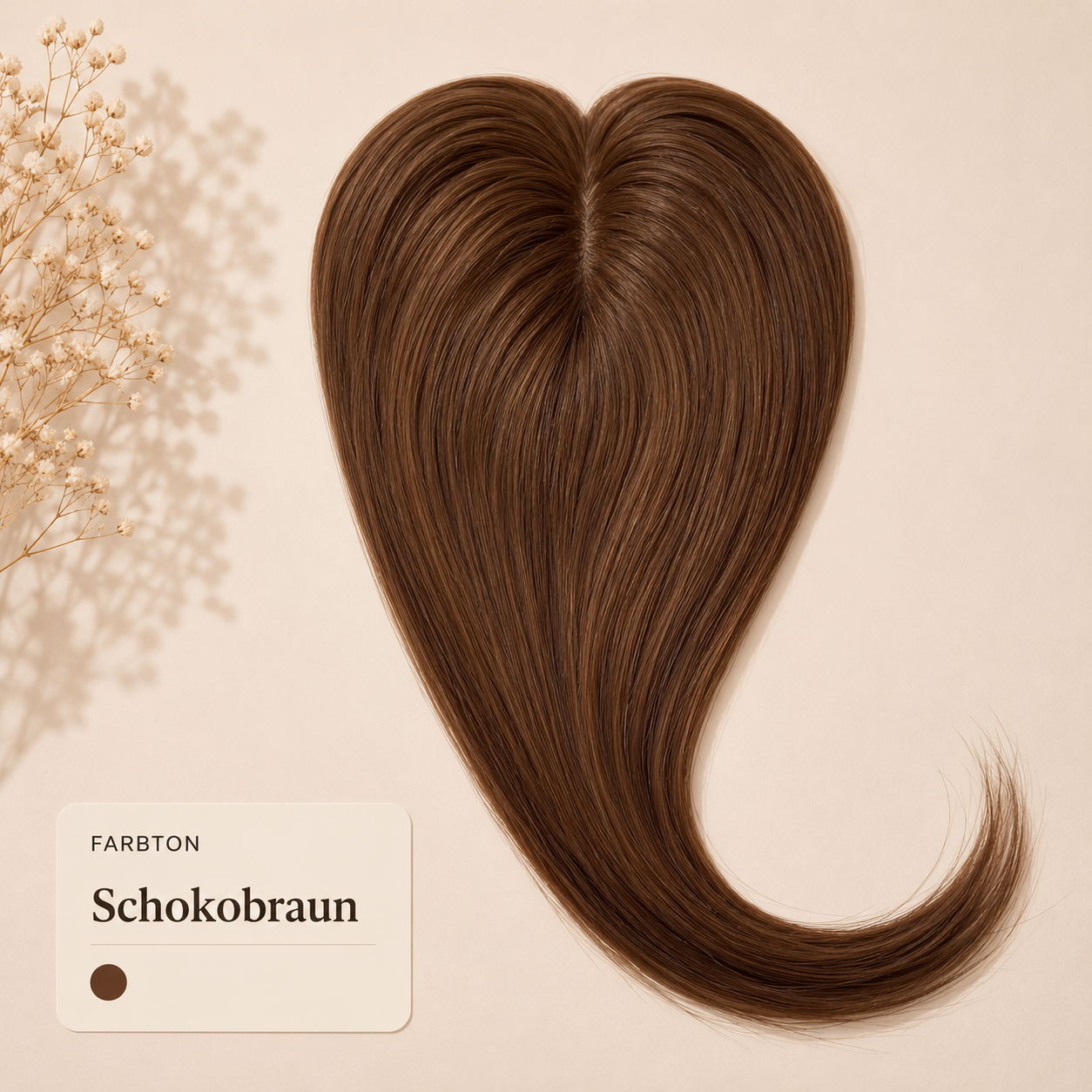 LushHalo™ Premium Human Hair Topper