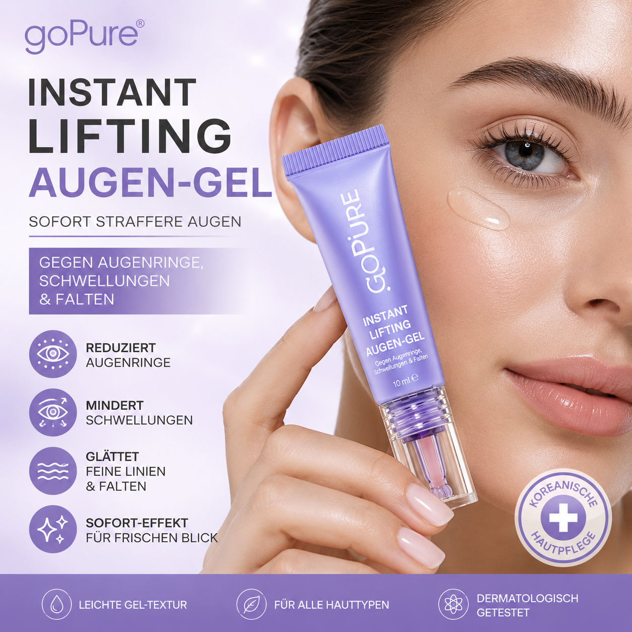 goPure Instant Lifting Augen-Gel
