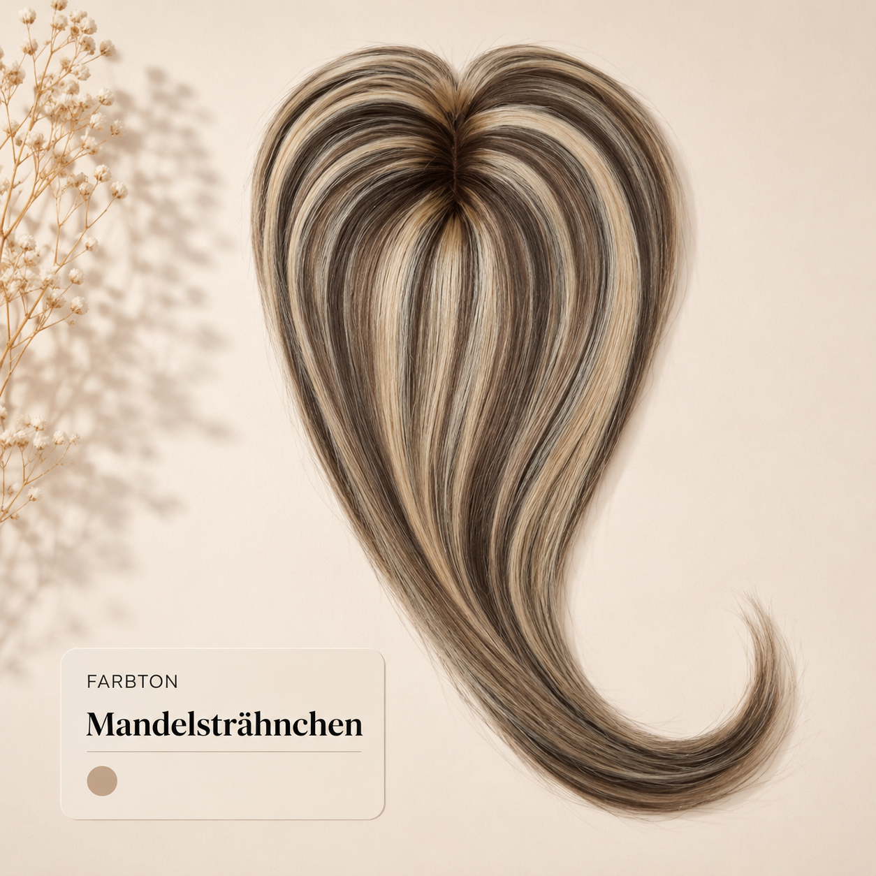 LushHalo™ Premium Human Hair Topper