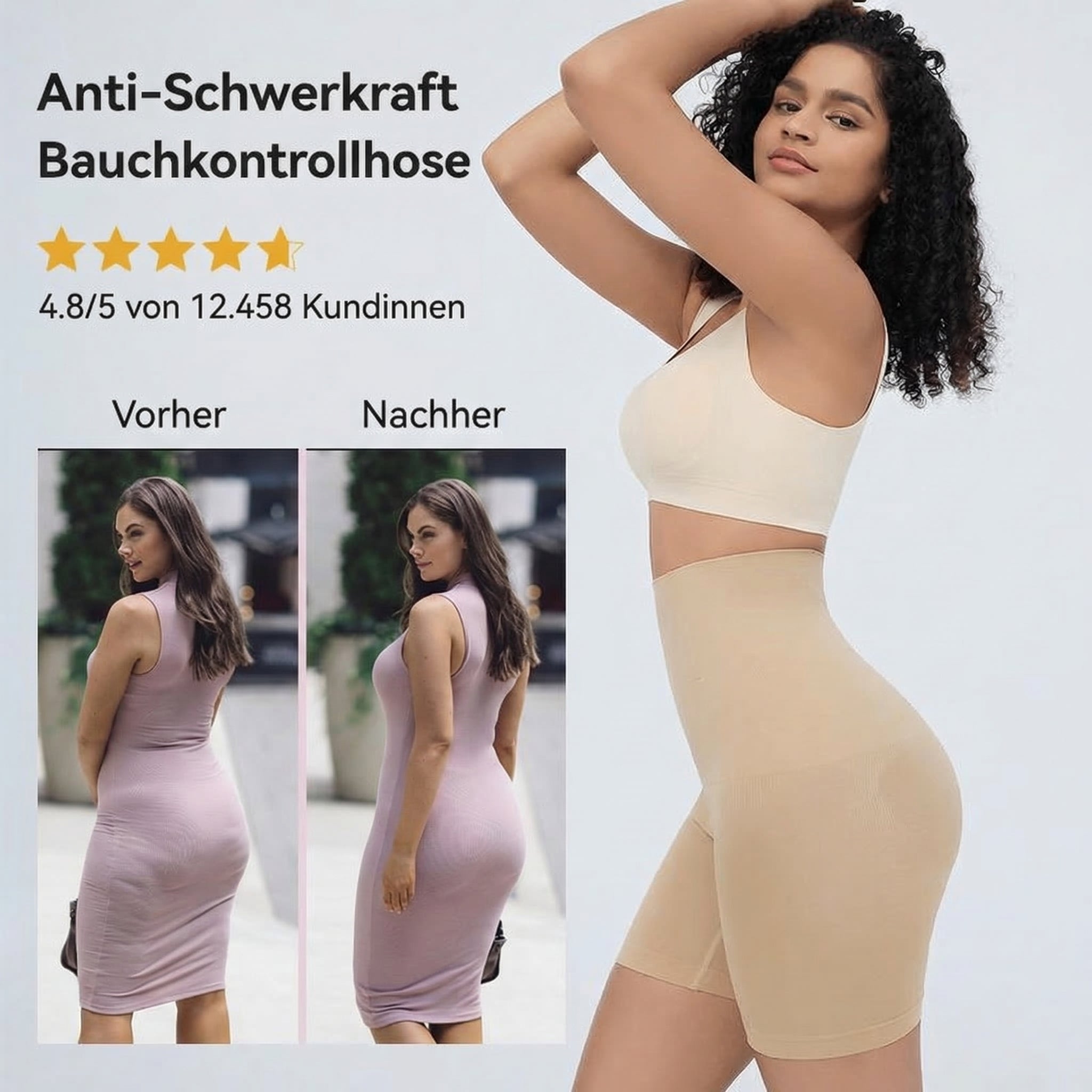 Anti-Schwerkraft Bauchkontrollhose