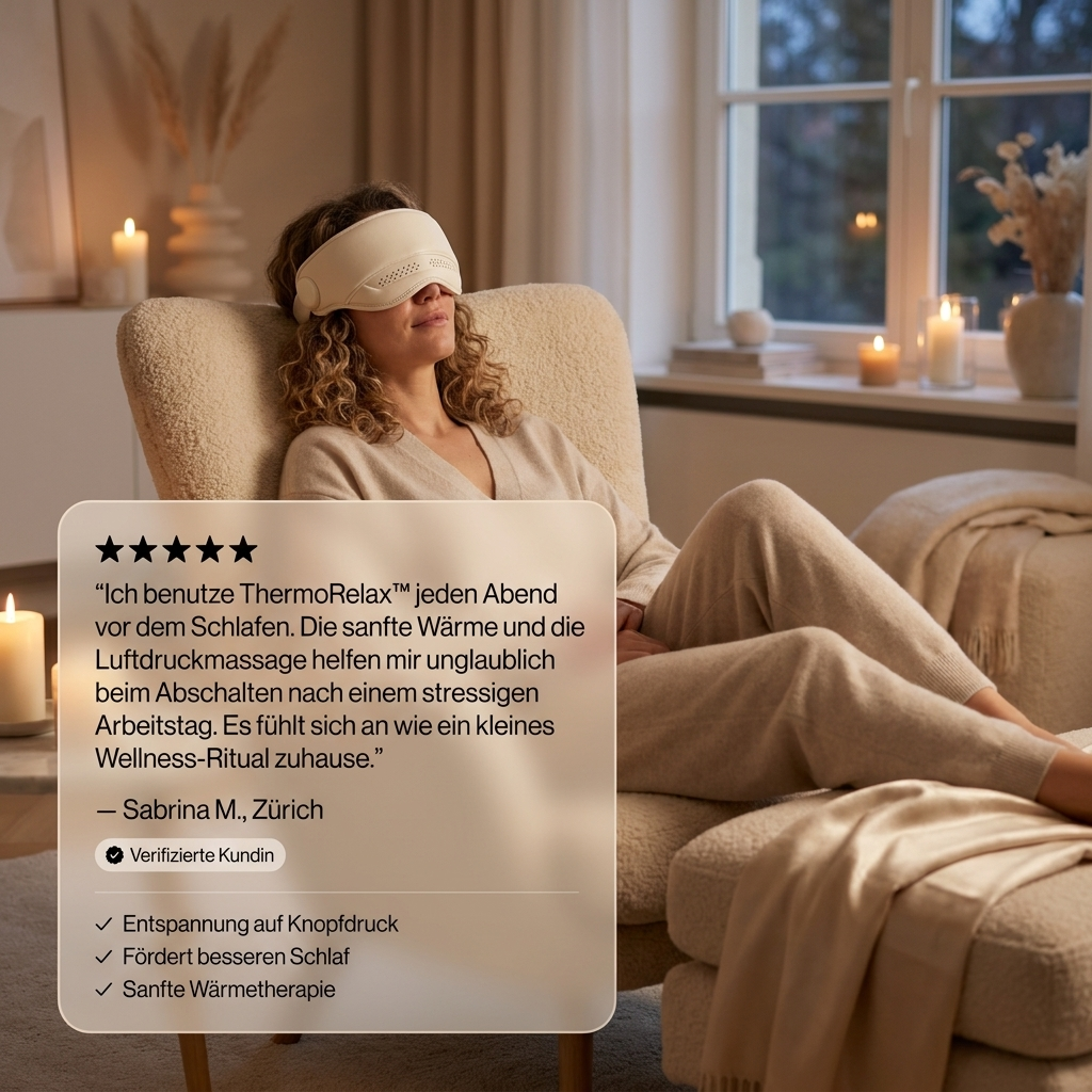ThermoRelax™ Kopf- & Augenmassagegerät
