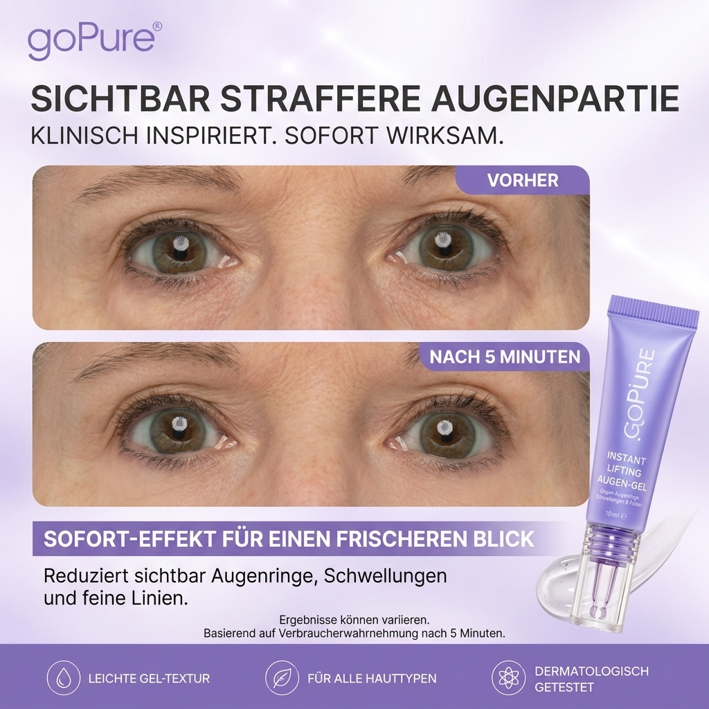 goPure Instant Lifting Augen-Gel
