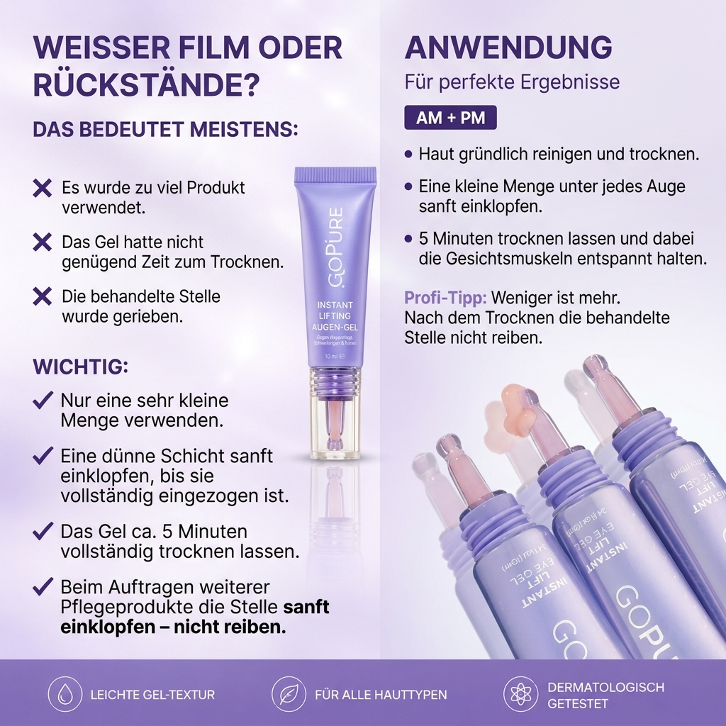 goPure Instant Lifting Augen-Gel