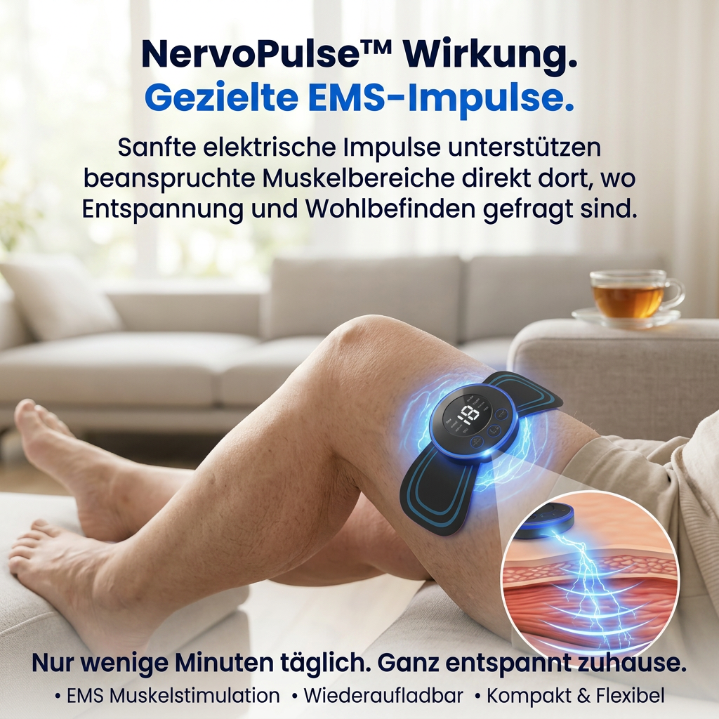 NervoPulse™ – EMS Muskel- & Schmerztherapie