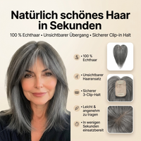 LushHalo™ Premium Human Hair Topper