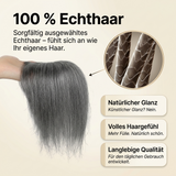 LushHalo™ Premium Human Hair Topper
