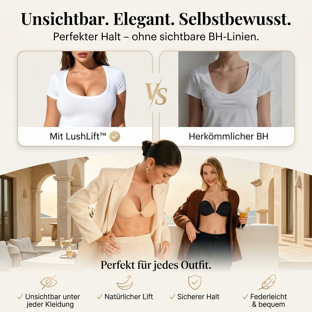 LushLift™ | Unsichtbarer Lift-BH