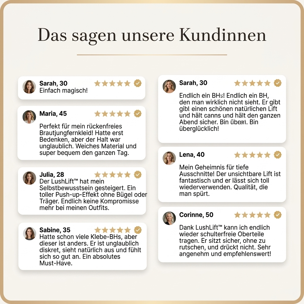 LushLift™ | Unsichtbarer Lift-BH