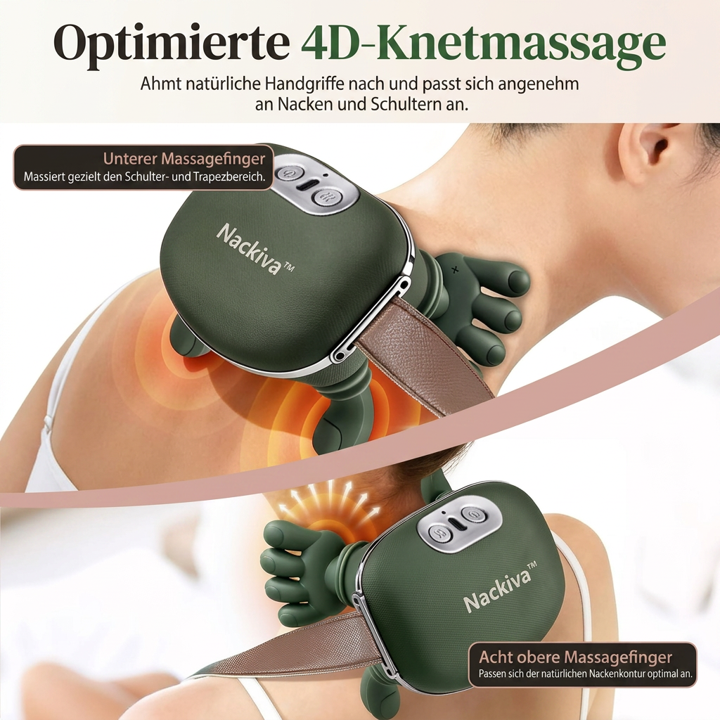 Nackiva™ Nackenmassage wie von Hand