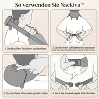 Nackiva™ Nackenmassage wie von Hand