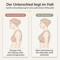 Stolzhalt™ | Nahtloser Komfort-BH mit Rückenstütze