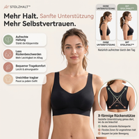 Stolzhalt™ | Nahtloser Komfort-BH mit Rückenstütze