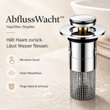 AbflussWacht™  Haarfilter-Stopfen